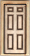 D111F 1:24 Four Panel External Door and frame