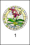 D117SG 1:24 Stained Glass Insert for D117