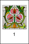D118SG 1:24 Stained Glass Insert for D118