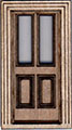 D216F 1:48 Double Pane Glazed External Door and ...