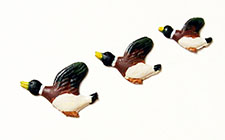 ORN006 - 1:12 three flying ducks