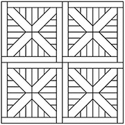 1:12 Parquet floor pattern 4