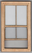 W012 1:12 Single Victorian Sash Window
