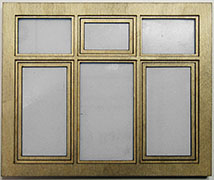 W022 1:12 Triple Casement Window